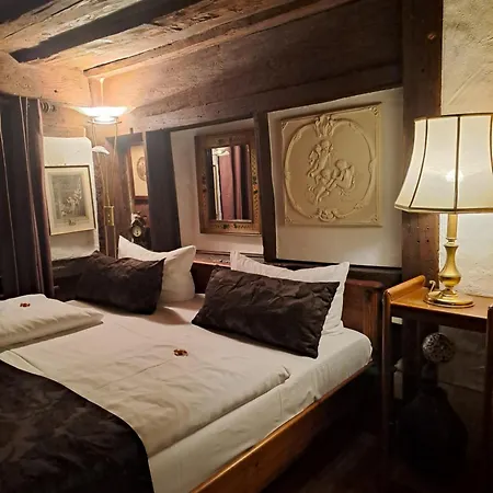 Altfraenkische Weinstube Hotel Rothenburg ob der Tauber Exterior photo